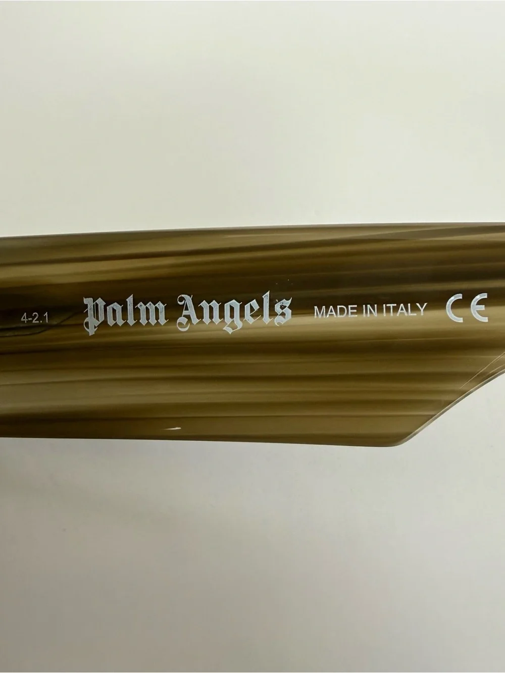 NEW!!! Palm Angels khaki unisex sunglasses PERI005 1807 Authentic